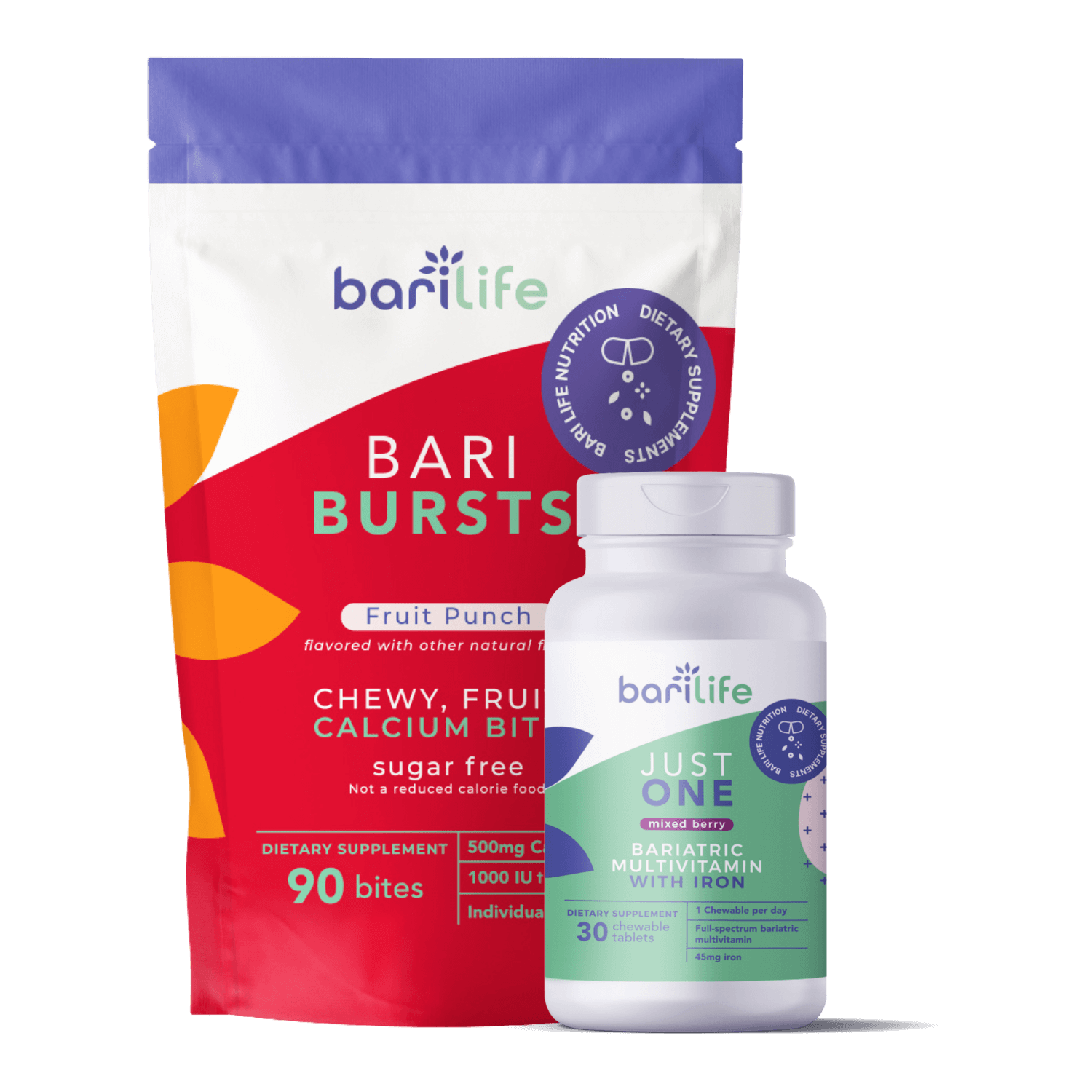 Bari Life J1C-FPBB-Duo Bariatric Multivitamin Duo